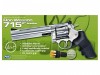 Dan Wesson 715 - 6'' Silver Revolver (low power - 328fps version) ASG