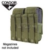 Double M14 Magazine Pouch (holds 4 mags) Black CONDOR