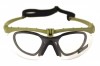 NP Battle Pro's Green with Insert Protective Glasses Clear NUPROL