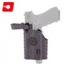 Light Bearing Holster for Glock (EU) Series on Rotating Paddle NUPROL