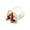 Mains adaptor EU plug to UK socket