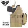 Ambidextrous MOLLE Holster for 1911 Tan CONDOR