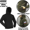 Tactical Hoodie ''Ural'' Black Mordor Tac