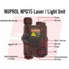 AN/PEQ-15 (NPQ15) Illuminator Laser and LED Light Torch Tan NUPROL