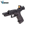 EU18C Black with Red Dot BDS Optic Full Auto Pistol GBB VORSK