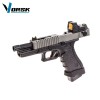 EU18C Grey with Red Dot BDS Optic Full Auto Pistol GBB VORSK