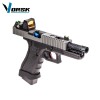EU18C Grey with Red Dot BDS Optic Full Auto Pistol GBB VORSK