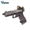 EU18C Grey with Red Dot BDS Optic Full Auto Pistol GBB VORSK