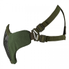 Half Face Mesh Mask Green with Cheek Pads Viper Tactical