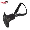 Half Face Mesh Mask VCAM Black with Cheek Pads Viper Tactical
