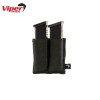 Double Pistol Mag Plate Pouch Black Viper Tactical