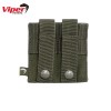 Double Pistol Mag Plate Pouch Green Viper Tactical