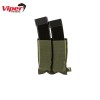 Double SMG Mag Plate Pouch Green Viper Tactical