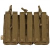 Quick Release Treble Duo Mag Pouch Coyote Viper Tactical