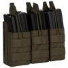 Quick Release Treble Duo Mag Pouch Green Viper Tactical