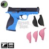 M&P Replica Full Metal Pistol Blue GBB WE