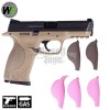 M&P Replica Full Metal Pistol Tan GBB WE