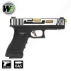 EU17 Hi-Speed 2T (CNC Aluminium Slide) Full Metal Pistol GBB WE