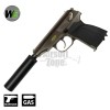 Makarov MKV Silver Pistol GBB WE