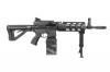 CM16 LMG Stealth M4 with 2500 Round Box Magazine M-Lok AEG G&G