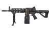 CM16 LMG Stealth M4 with 2500 Round Box Magazine M-Lok AEG G&G