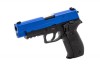 R226 Railed Two Tone Blue Pistol GBB Raven