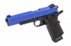 Hi-Capa R14 Railed Two Tone Blue Pistol GBB Raven