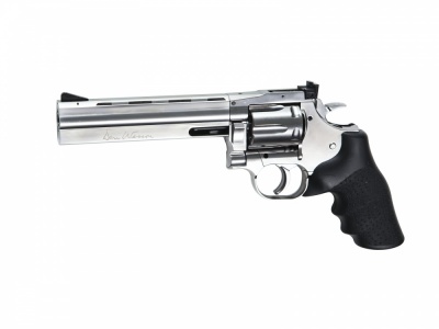 Dan Wesson 715 - 6'' Silver Revolver (low power - 328fps version) ASG