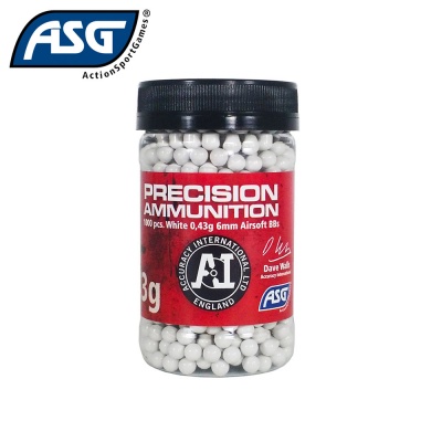 0.43g Precision Ammunition BBs Bottle of 1000 ASG