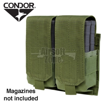Double M14 Magazine Pouch (holds 4 mags) OD Green CONDOR