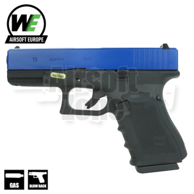 EU19 Gen4 Pistol Two Tone Blue GBB WE