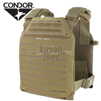 LCS Sentry Plate Carrier MOLLE (laser cut) Tan CONDOR