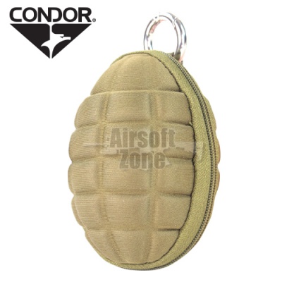 Grenade Key Chain Pouch Tan CONDOR