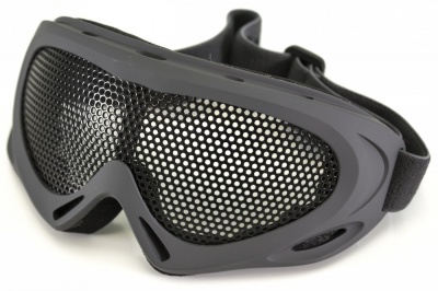 Pro Wire Mesh Goggles Large Grey NUPROL