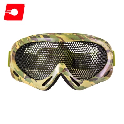 Pro Wire Mesh Goggles Large Camo NUPROL