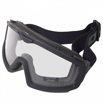 NP Battle Visor Black Protective Goggles Clear NUPROL