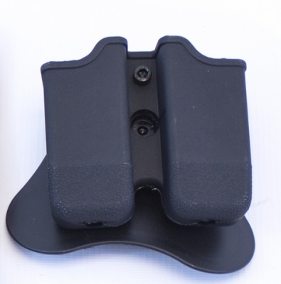 Double Magazine Pouch for Glock Series Mags on Rotating Paddle NUPROL