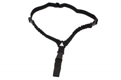 One Point Bungee Sling 1000D Black NUPROL