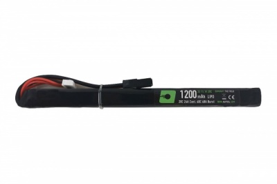 11.1V 1200mAh 20C LiPo Slim Stick Battery (mini Tamiya) NUPROL