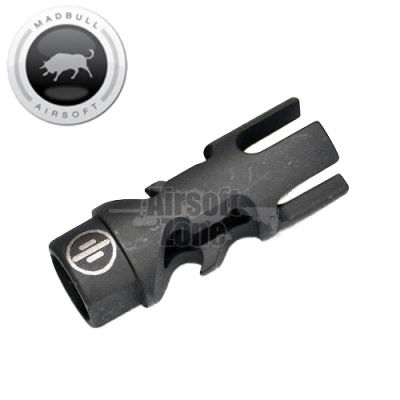 DNTC Primary Weapons Aluminum SC556 Tactical Flash Hider Black (14mm CCW) MADBULL