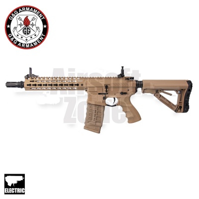 CM16 SRL Keymod M4 Tan with MOSFET AEG G&G