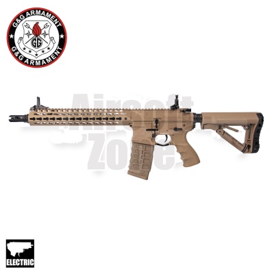 CM16 SRXL Keymod M4 Tan with MOSFET AEG G&G