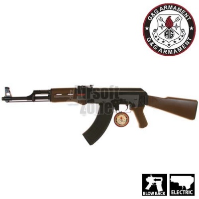 RK47 AK Rifle Blowback (Imitation Wood) AEG G&G