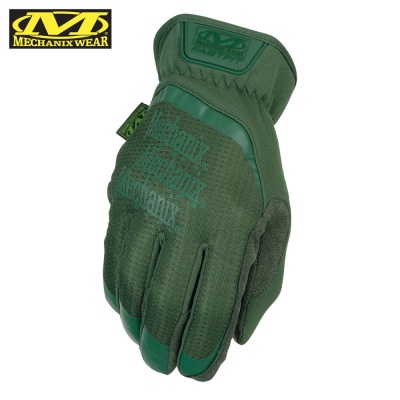 FastFit Green Tactical Gloves Mechanix