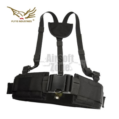 Right Angle Belt Ver. FE Black MOLLE FLYYE