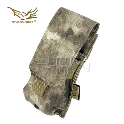 Single M4/M16 Magazine Pouch (holds 2 mags) A-Tacs MOLLE FLYYE