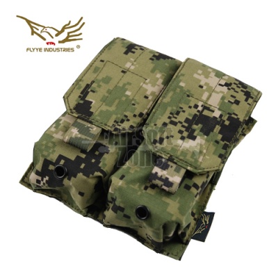 Double M4/M16 Magazine Pouch (holds 4 mags) AOR2 MOLLE FLYYE