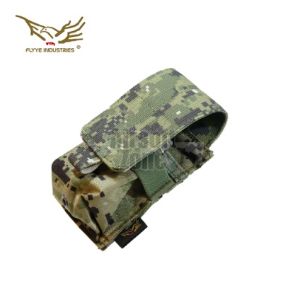 Single M14 Magazine Pouch (holds 2 mags) AOR2 MOLLE FLYYE
