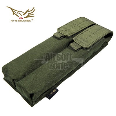 Double P90/UMP Magazine Pouch OD Green MOLLE FLYYE