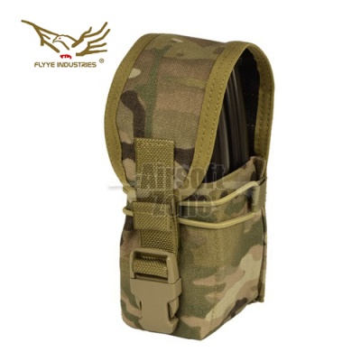 Single G36 Magazine Pouch (holds 2 mags) Multicam MOLLE FLYYE